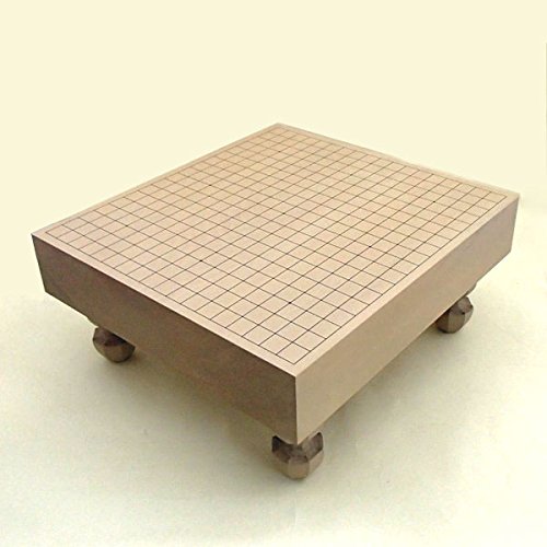 Amazon.co.jp: 碁盤 本桂3寸足付碁盤 松 : Toys & Games